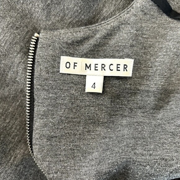 Of Mercer New York Womens Gray Dress High Neck Sleeveless Size 4 Capsule - Picture 6 of 6